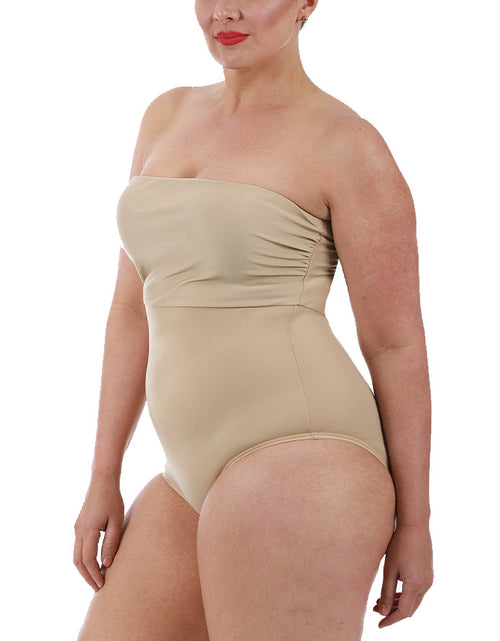 Load image into Gallery viewer, InstantFigure Shapewear Curvy Bandeau Brief with hook &amp; eye WBS012C by InstantFigure INC
