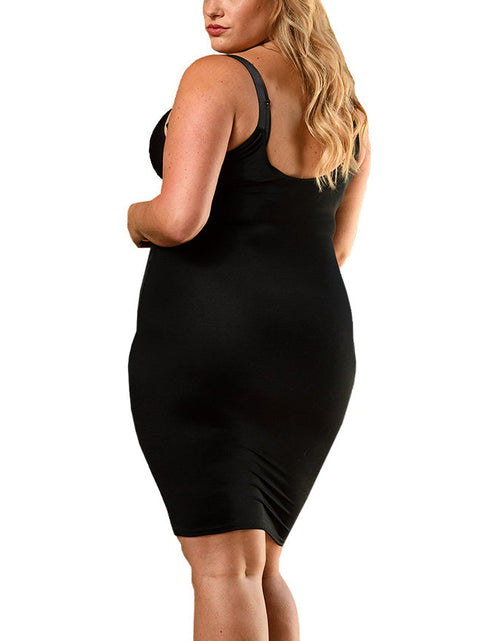 Load image into Gallery viewer, InstantFigure Underbust Curvy Tank Dress w/ Adjustable Bra Straps WDS40151C by InstantFigure INC
