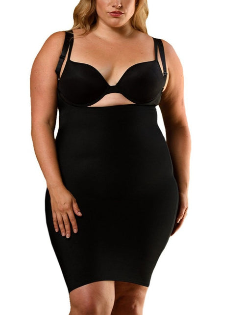 Load image into Gallery viewer, InstantFigure Underbust Curvy Tank Dress w/ Adjustable Bra Straps WDS40151C by InstantFigure INC

