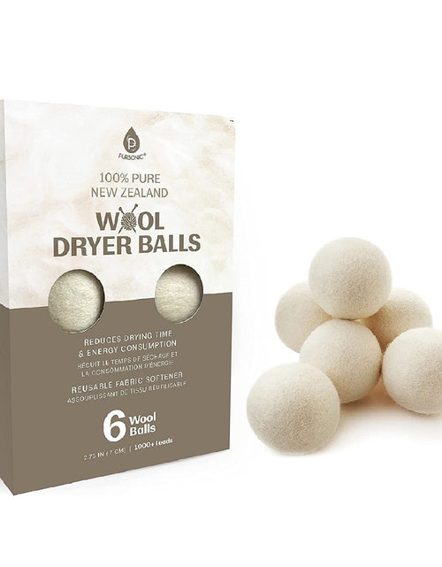 Load image into Gallery viewer, 100% Pure New Zealand Wool Dryer Balls by Pursonic
