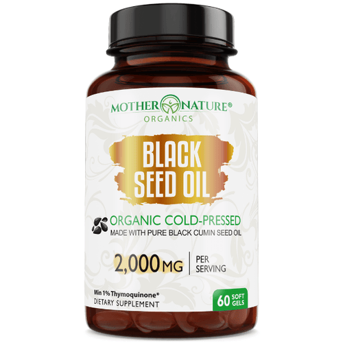 Load image into Gallery viewer, Black Seed Oil Capsules 2,000mg (Softgel) by Mother Nature Organics
