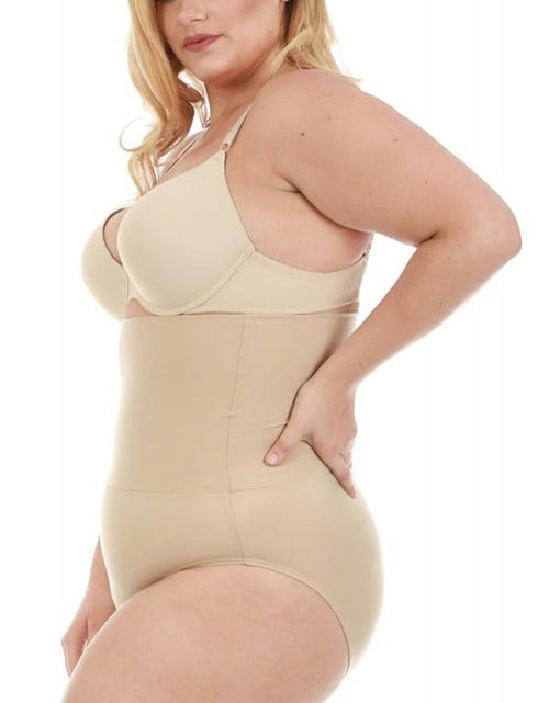 Load image into Gallery viewer, InstantFigure Shapewear Curvy Hi-waist Double Control Slimming Panty WPY020C by InstantFigure INC

