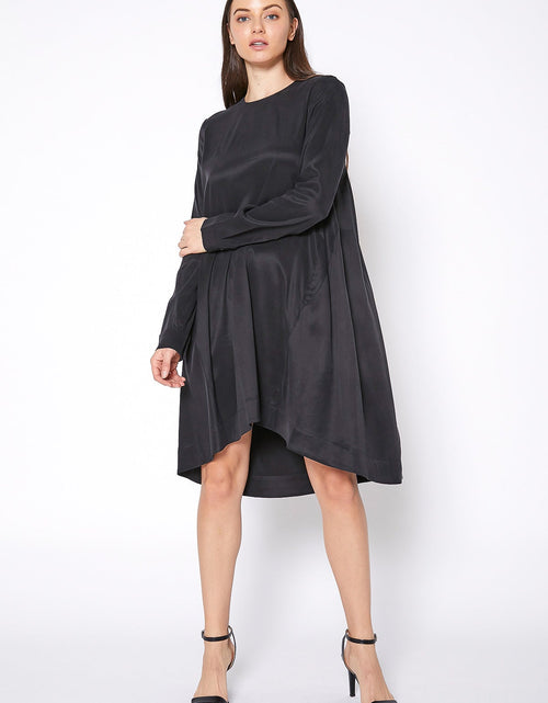 Load image into Gallery viewer, Women's Basic Long Sleeve Crew Neck Dress by Shop at Konus

