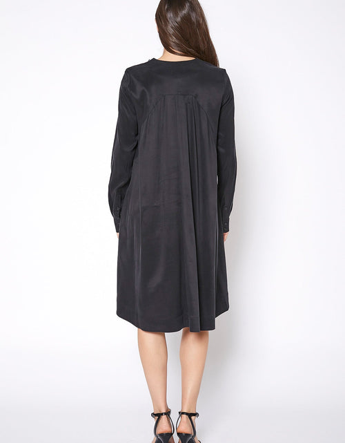 Load image into Gallery viewer, Women's Basic Long Sleeve Crew Neck Dress by Shop at Konus
