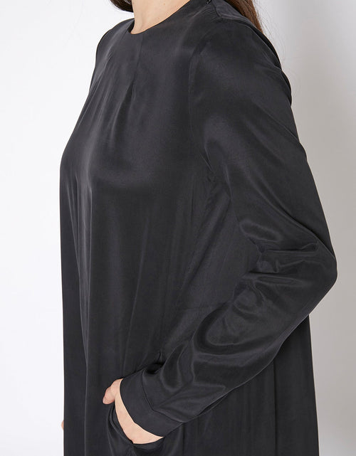 Load image into Gallery viewer, Women's Basic Long Sleeve Crew Neck Dress by Shop at Konus
