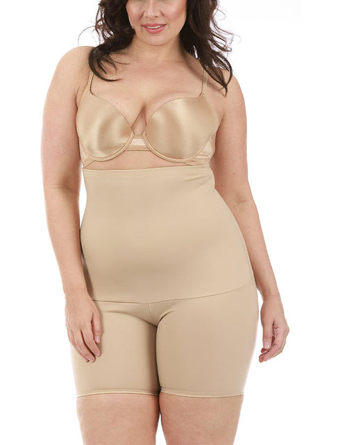 Load image into Gallery viewer, InstantFigure Hi-Waist Shorts Curvy Shapewear WSH4171C by InstantFigure INC
