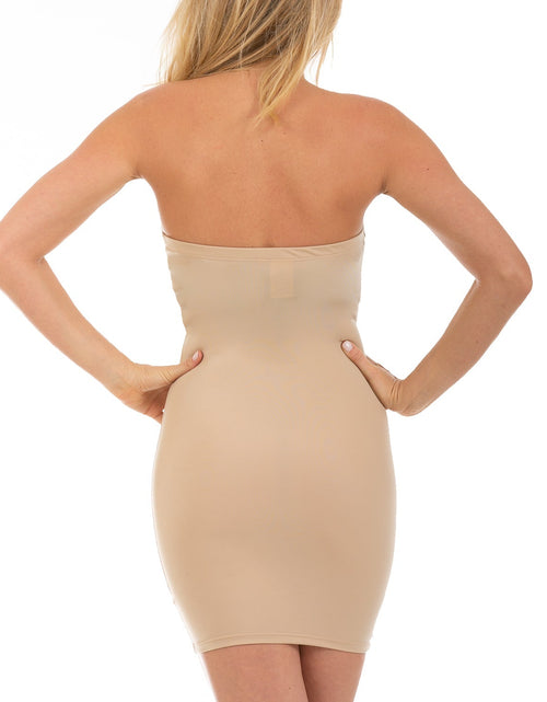 Load image into Gallery viewer, InstantFigure Shapewear Tube Slip Dress with Detachable Clear Bra Straps WTS034 by InstantFigure INC

