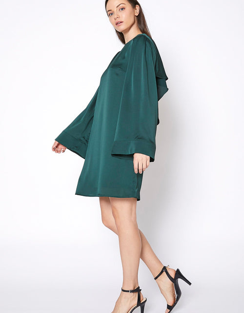Load image into Gallery viewer, Satin Cross Back Tunic Dress by Shop at Konus
