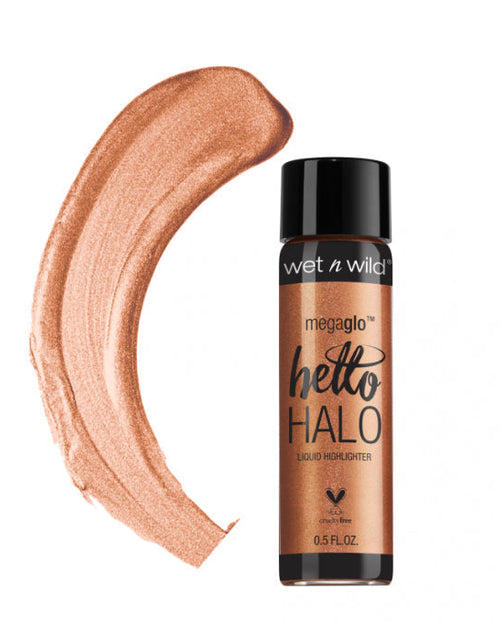 Load image into Gallery viewer, WET N WILD MegaGlo Hello Halo Liquid Highlighter - Go With The Glow
