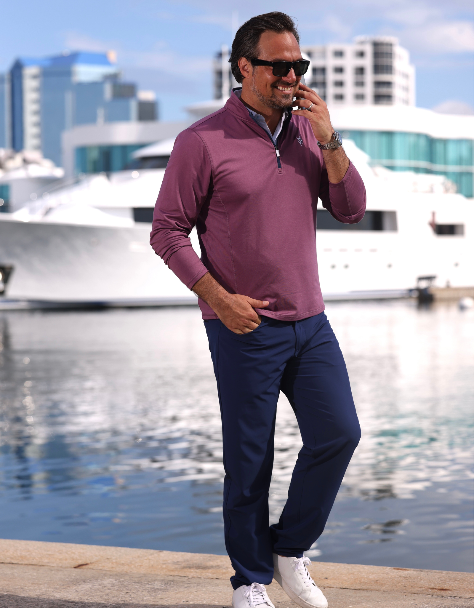 Montauk Quarter Zip Midweight Comfort