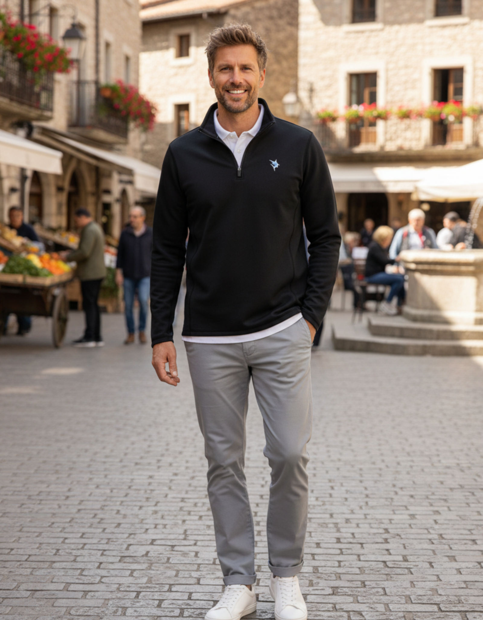 Montauk Quarter Zip Midweight Comfort