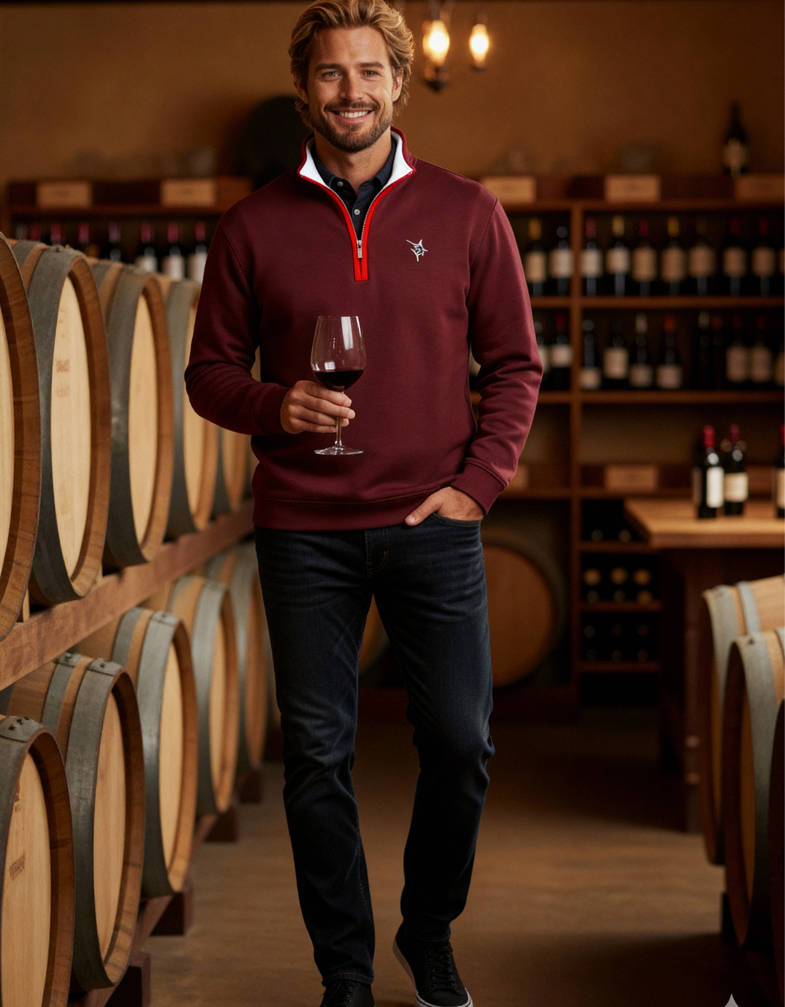 Turnberry Quarter Zip Smooth Knit