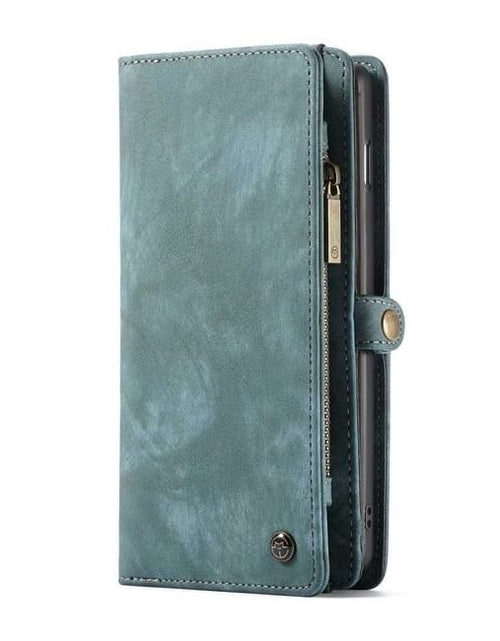 Load image into Gallery viewer, Luxury Leather Wallet with 11 Card Holders And Detachable Phone Case for Samsung Note 10 Plus A20 A50 A70 A80 S9 S8 Note 9 by Js House
