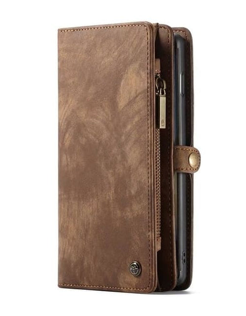 Load image into Gallery viewer, Luxury Leather Wallet with 11 Card Holders And Detachable Phone Case for Samsung Note 10 Plus A20 A50 A70 A80 S9 S8 Note 9 by Js House
