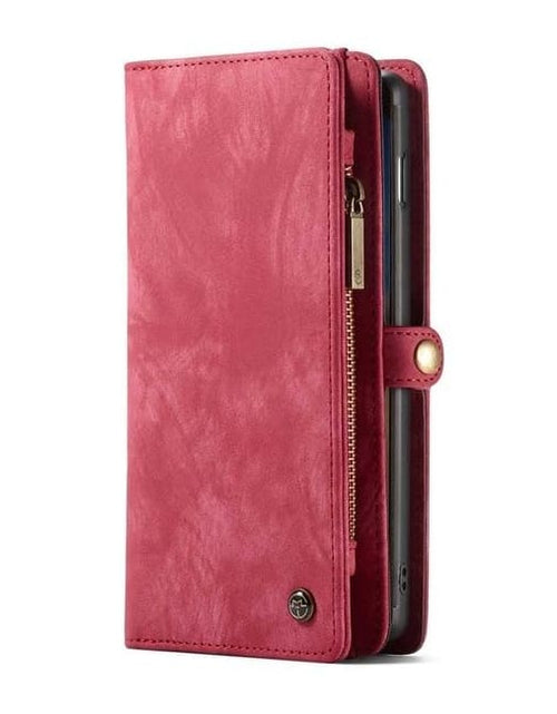Load image into Gallery viewer, Luxury Leather Wallet with 11 Card Holders And Detachable Phone Case for Samsung Note 10 Plus A20 A50 A70 A80 S9 S8 Note 9 by Js House

