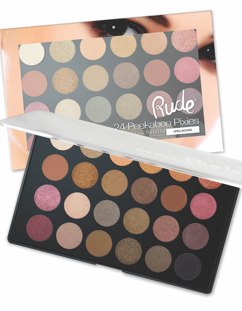 Load image into Gallery viewer, RUDE Peekaboo Pixies 24 Eyeshadow Palette - Spellbound
