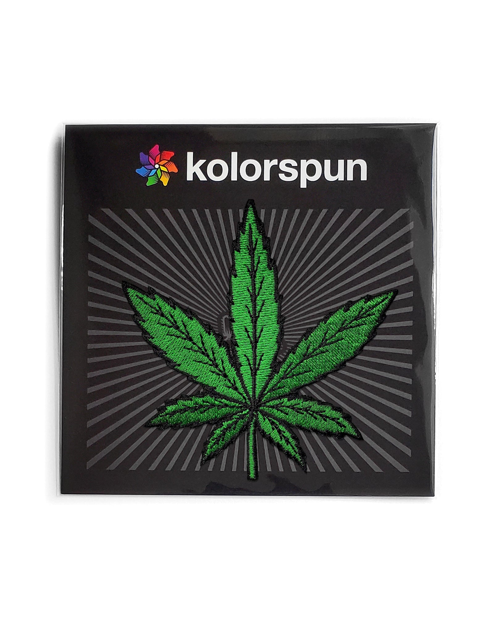 Cannabis Leaf Patch by Kolorspun