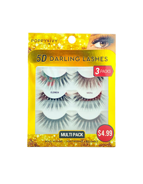 Load image into Gallery viewer, ABSOLUTE Poppy &amp; Ivy 5D Darling Lashes (3-Pack) - Wera
