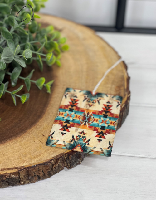 Load image into Gallery viewer, Western Aztec Car Freshener by CMD Wholesale

