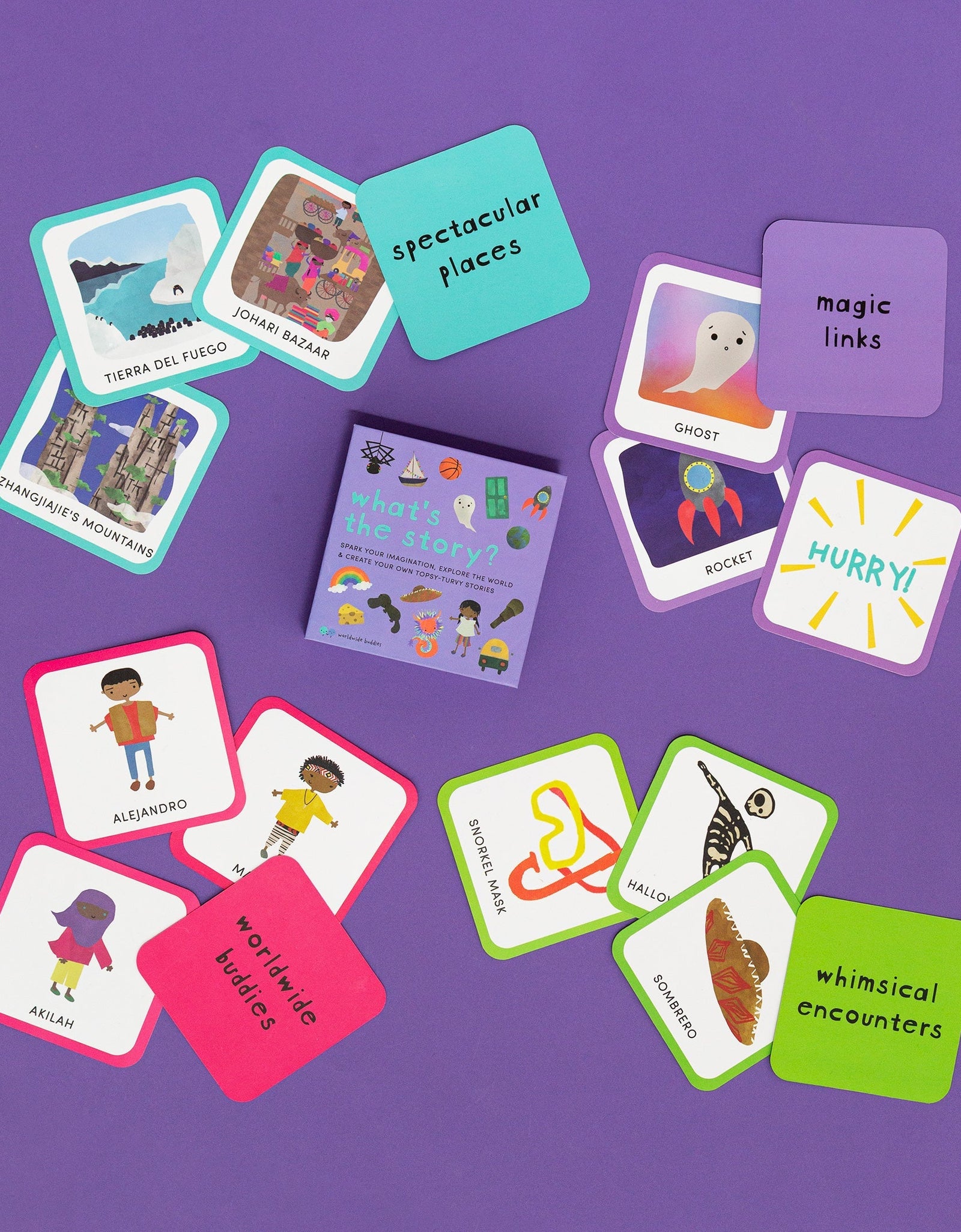 What's the Story? Storytelling Cards by Worldwide Buddies