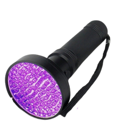 UV Ultraviolet Light 100 LED Flashlight BlackLight 395nM Inspection Lamp Torch