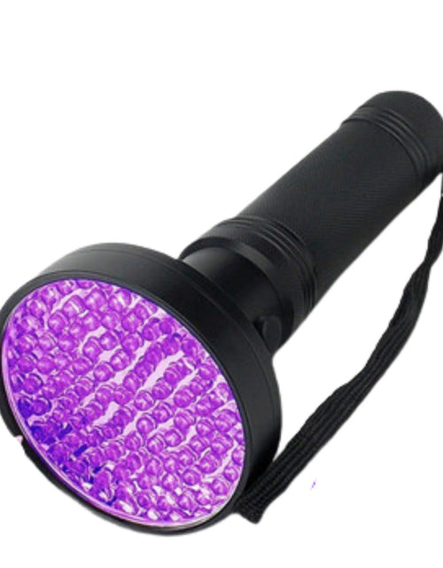 Load image into Gallery viewer, UV Ultraviolet Light 100 LED Flashlight BlackLight 395nM Inspection Lamp Torch
