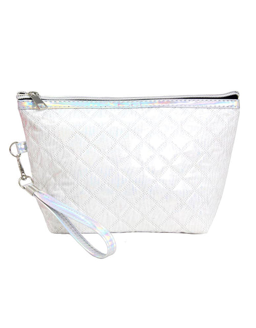 Load image into Gallery viewer, Quilted Shiny Puffer Pouch Bag by Madeline Love
