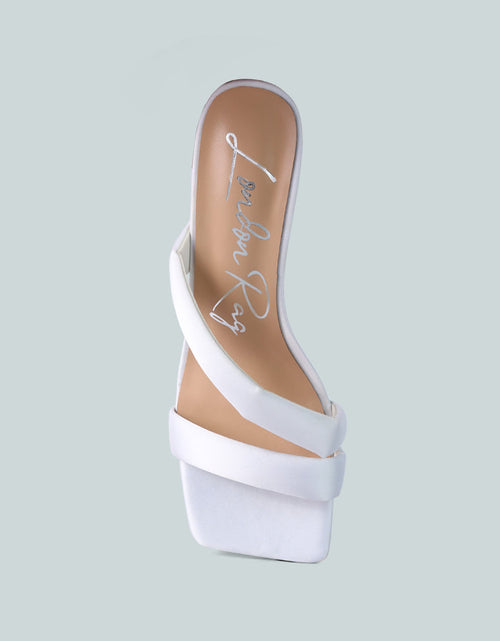 Load image into Gallery viewer, spice up dual strap heel sandals by London Rag
