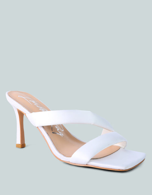 Load image into Gallery viewer, spice up dual strap heel sandals by London Rag
