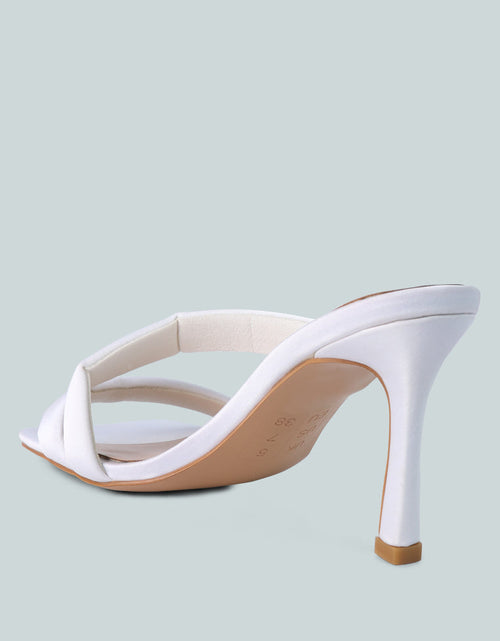 Load image into Gallery viewer, spice up dual strap heel sandals by London Rag
