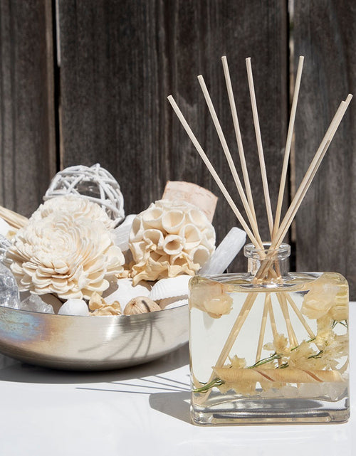 Load image into Gallery viewer, White Selenite &amp; Sandalwood Reed Diffuser by Andaluca Home
