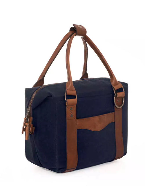 Load image into Gallery viewer, White Wing Waxed Canvas Cooler by Mission Mercantile Leather Goods
