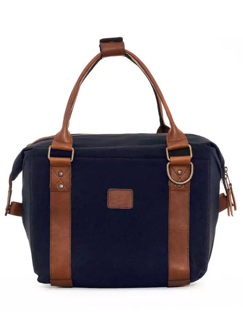 Load image into Gallery viewer, White Wing Waxed Canvas Cooler by Mission Mercantile Leather Goods
