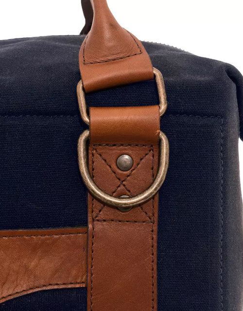 Load image into Gallery viewer, White Wing Waxed Canvas Cooler by Mission Mercantile Leather Goods
