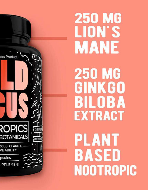 Load image into Gallery viewer, Wild Focus Nootropic Blend by Wild Foods
