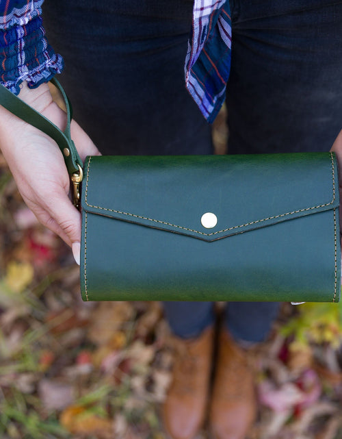 Load image into Gallery viewer, Lifetime Clutch Wallet by Lifetime Leather Co
