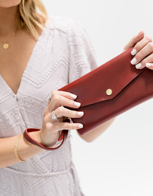 Load image into Gallery viewer, Lifetime Clutch Wallet by Lifetime Leather Co
