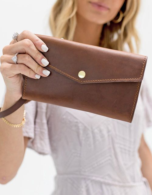 Load image into Gallery viewer, Lifetime Clutch Wallet by Lifetime Leather Co
