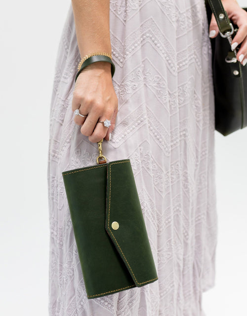 Load image into Gallery viewer, Lifetime Clutch Wallet by Lifetime Leather Co
