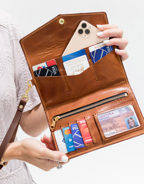 Load image into Gallery viewer, Lifetime Clutch Wallet by Lifetime Leather Co
