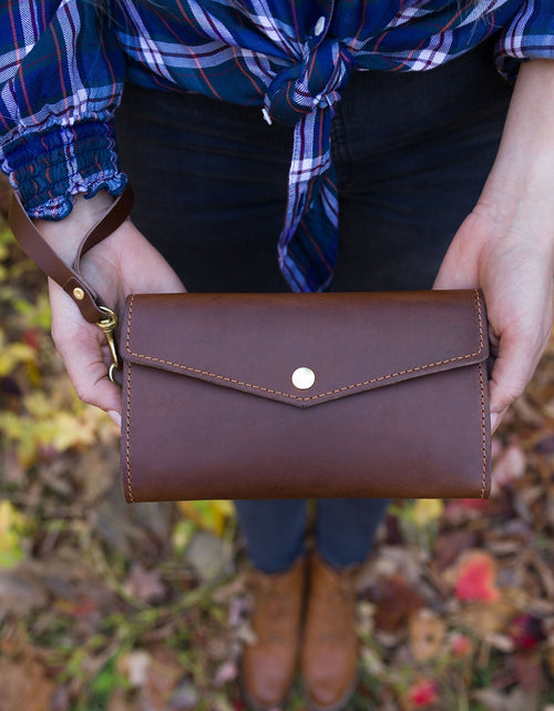 Load image into Gallery viewer, Lifetime Clutch Wallet by Lifetime Leather Co
