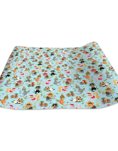 Load image into Gallery viewer, Naughty Cats Christmas Gift Wrap by Present Paper
