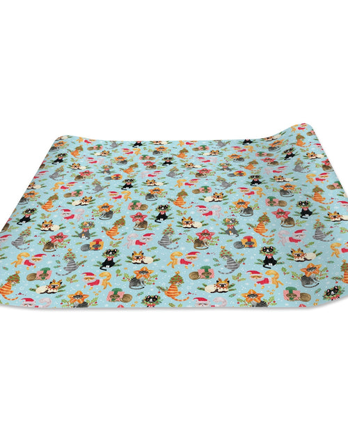 Load image into Gallery viewer, Naughty Cats Christmas Gift Wrap by Present Paper
