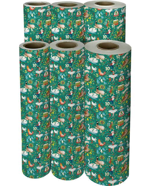 Load image into Gallery viewer, 12 Days Christmas Gift Wrap by Present Paper
