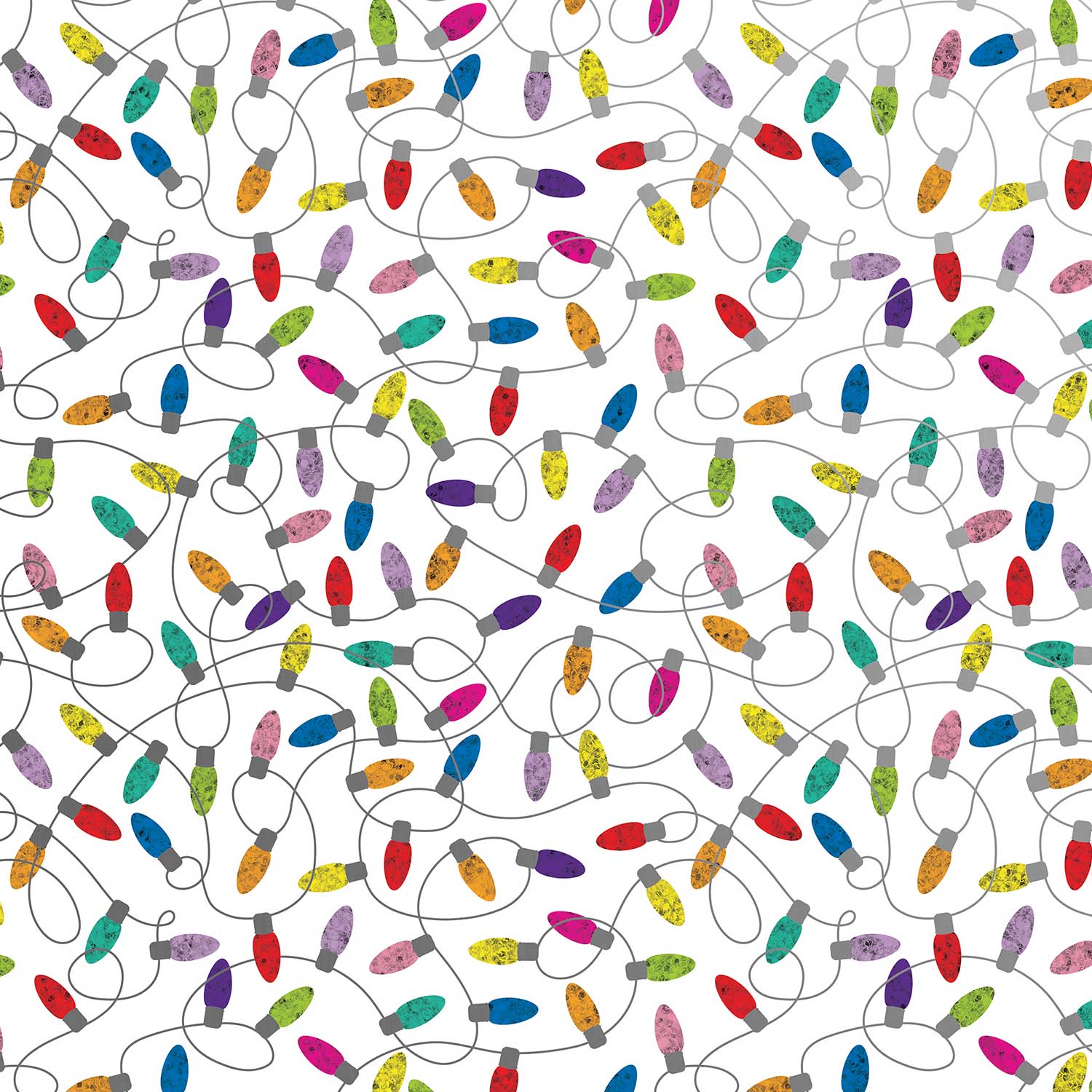 Holographic Lights Christmas Gift Wrap by Present Paper