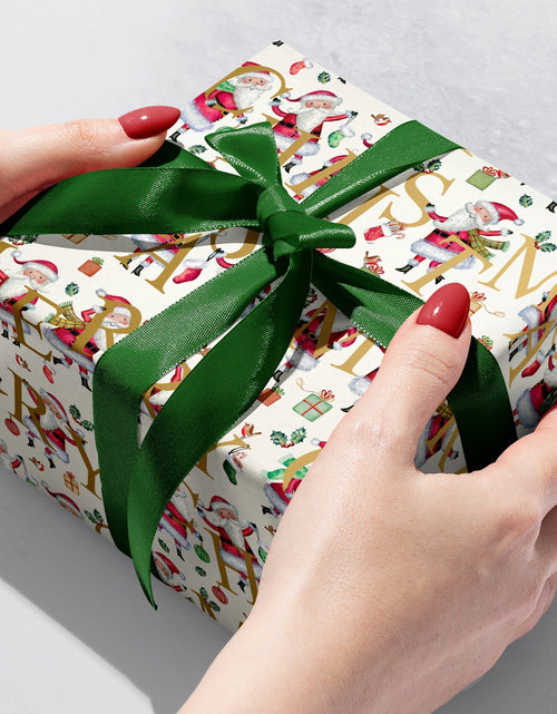 Load image into Gallery viewer, Santa Christmas Gift Wrap by Present Paper
