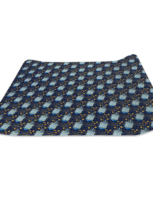 Load image into Gallery viewer, Hanukkah Dreidel Gift Wrap by Present Paper
