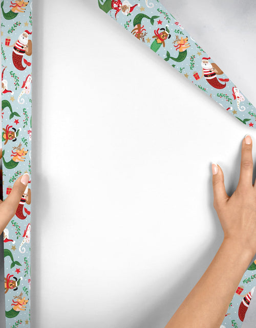 Load image into Gallery viewer, Undersea Holiday Christmas Gift Wrap by Present Paper
