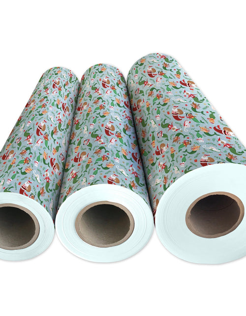 Load image into Gallery viewer, Undersea Holiday Christmas Gift Wrap by Present Paper
