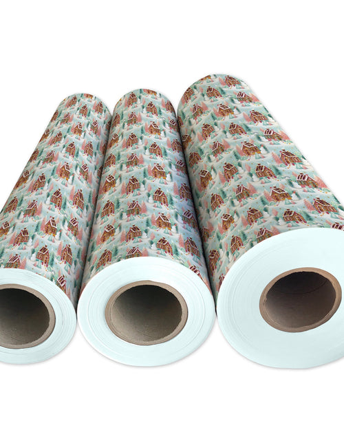 Load image into Gallery viewer, Gingerbread Dreams Christmas Gift Wrap by Present Paper
